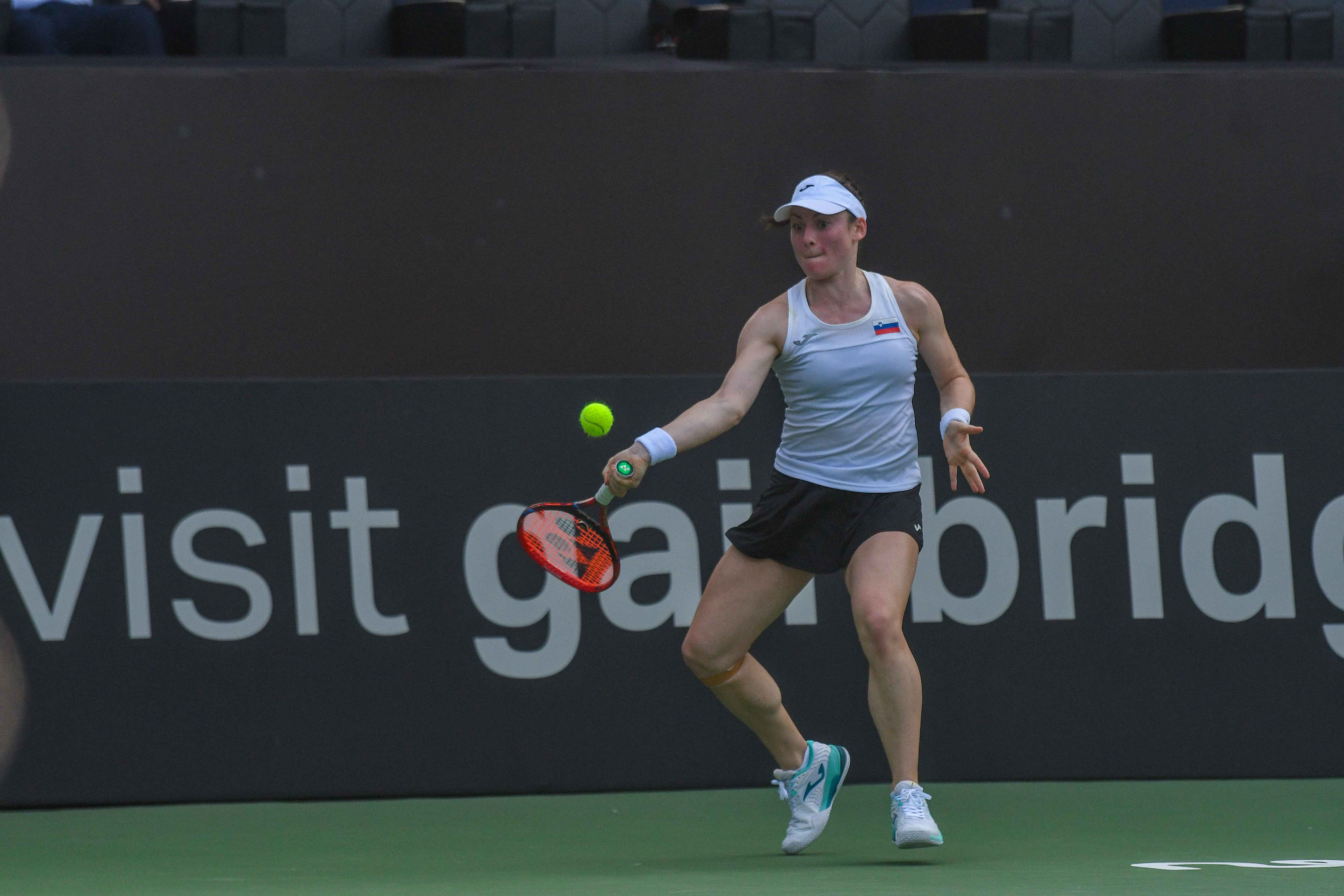 Slovenia Dominate Opening Day of Billie Jean King Cup Play-Offs